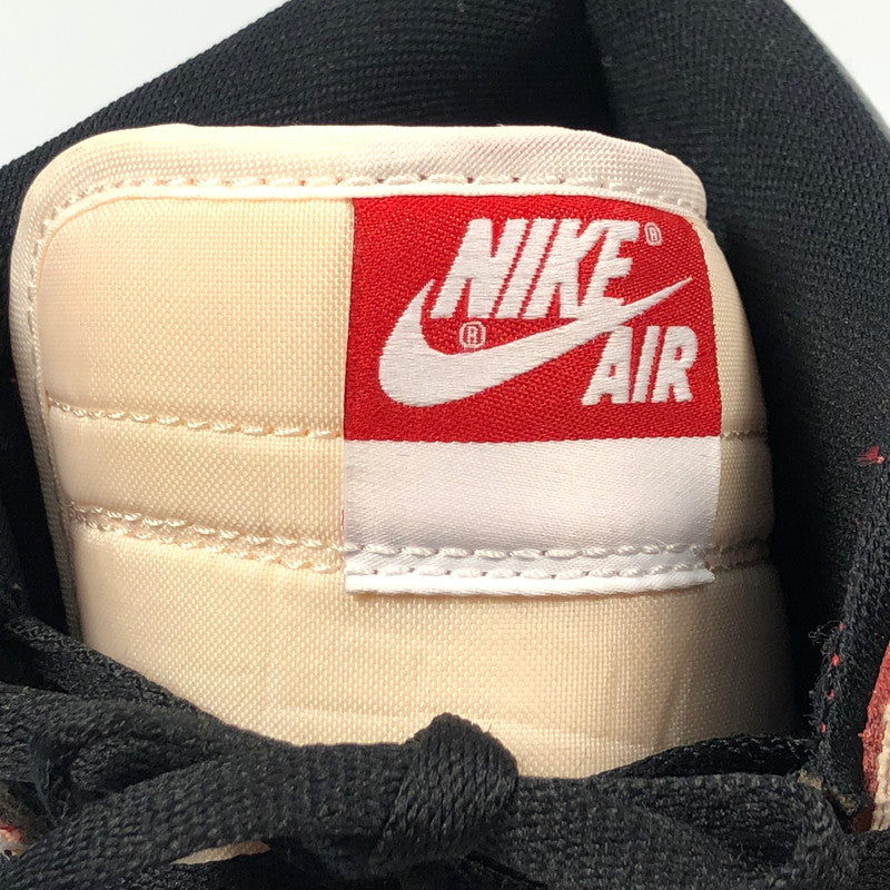 【中古】NIKE | ナイキ AIR JORDAN 1 HIGH OG SPIDER-MAN スニーカー DV1748-601 レッド 28.5cm