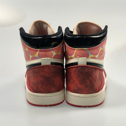【中古】NIKE | ナイキ AIR JORDAN 1 HIGH OG SPIDER-MAN スニーカー DV1748-601 レッド 28.5cm