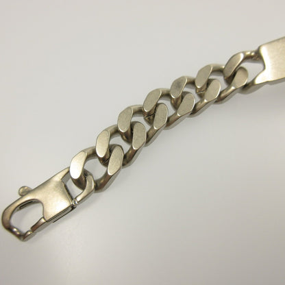 【中古】Maison Margiela | メゾンマルジェラ ナンバリングロゴチェーンブレスレット ブレスレット SM6UY0049 シルバー