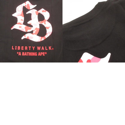【中古】A BATHING APE | アベイシングエイプ LBWK TEE #1 半袖Ｔシャツ 1L231109621 ブラック サイズ：XL