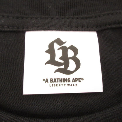 【中古】A BATHING APE | アベイシングエイプ LBWK TEE #1 半袖Ｔシャツ 1L231109621 ブラック サイズ：XL