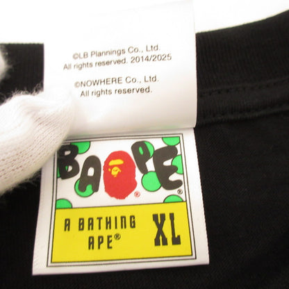 【中古】A BATHING APE | アベイシングエイプ LBWK TEE #1 半袖Ｔシャツ 1L231109621 ブラック サイズ：XL