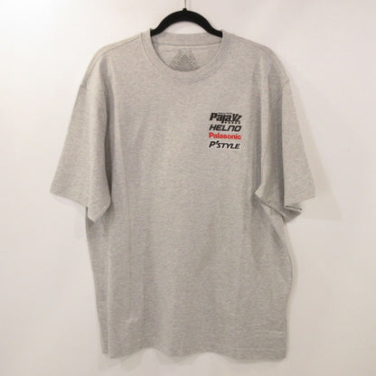 【中古】PALACE SKATEBOARDS | パレススケートボード RACEY T-SHIRT 半袖Ｔシャツ P28TS041 グレー サイズ：L