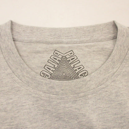 【中古】PALACE SKATEBOARDS | パレススケートボード RACEY T-SHIRT 半袖Ｔシャツ P28TS041 グレー サイズ：L