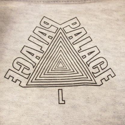 【中古】PALACE SKATEBOARDS | パレススケートボード RACEY T-SHIRT 半袖Ｔシャツ P28TS041 グレー サイズ：L