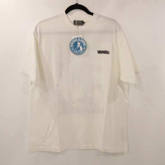 【中古】HYSTERIC GLAMOUR | ヒステリックグラマー VAMPIRELLA/BLOOD OF HYSTERIC 半袖Ｔシャツ 02251CT45 完売品 ホワイト サイズ：XL