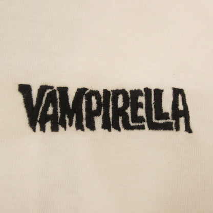 【中古】HYSTERIC GLAMOUR | ヒステリックグラマー VAMPIRELLA/BLOOD OF HYSTERIC 半袖Ｔシャツ 02251CT45 完売品 ホワイト サイズ：XL