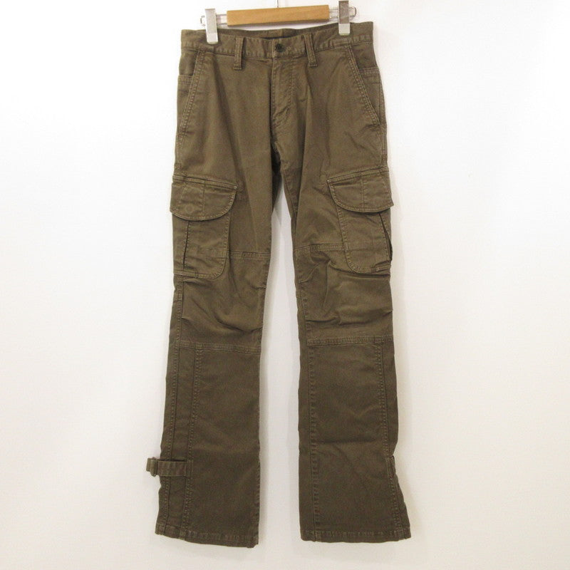 【中古】TETE HOMME | テットオム ギミック カーゴパンツ カーゴパンツ 1047301-1 Y2K カーキ サイズ：4