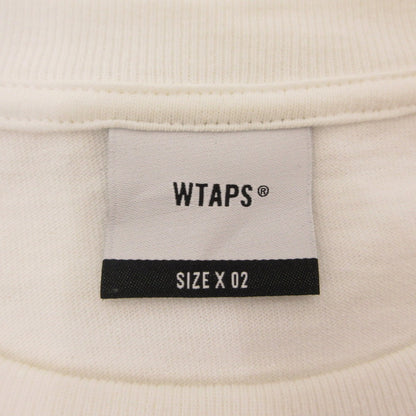 【中古】W)TAPS | ダブルタップス LLW/SS/COTTON 半袖Ｔシャツ 221ATDT-STM08S ホワイト サイズ：2