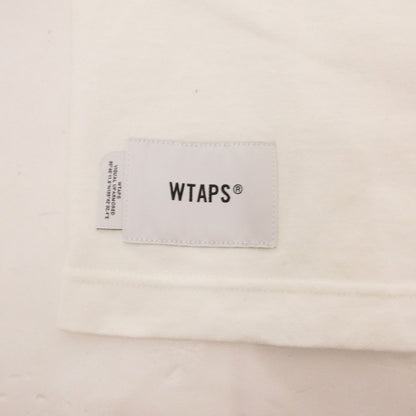 【中古】W)TAPS | ダブルタップス LLW/SS/COTTON 半袖Ｔシャツ 221ATDT-STM08S ホワイト サイズ：2