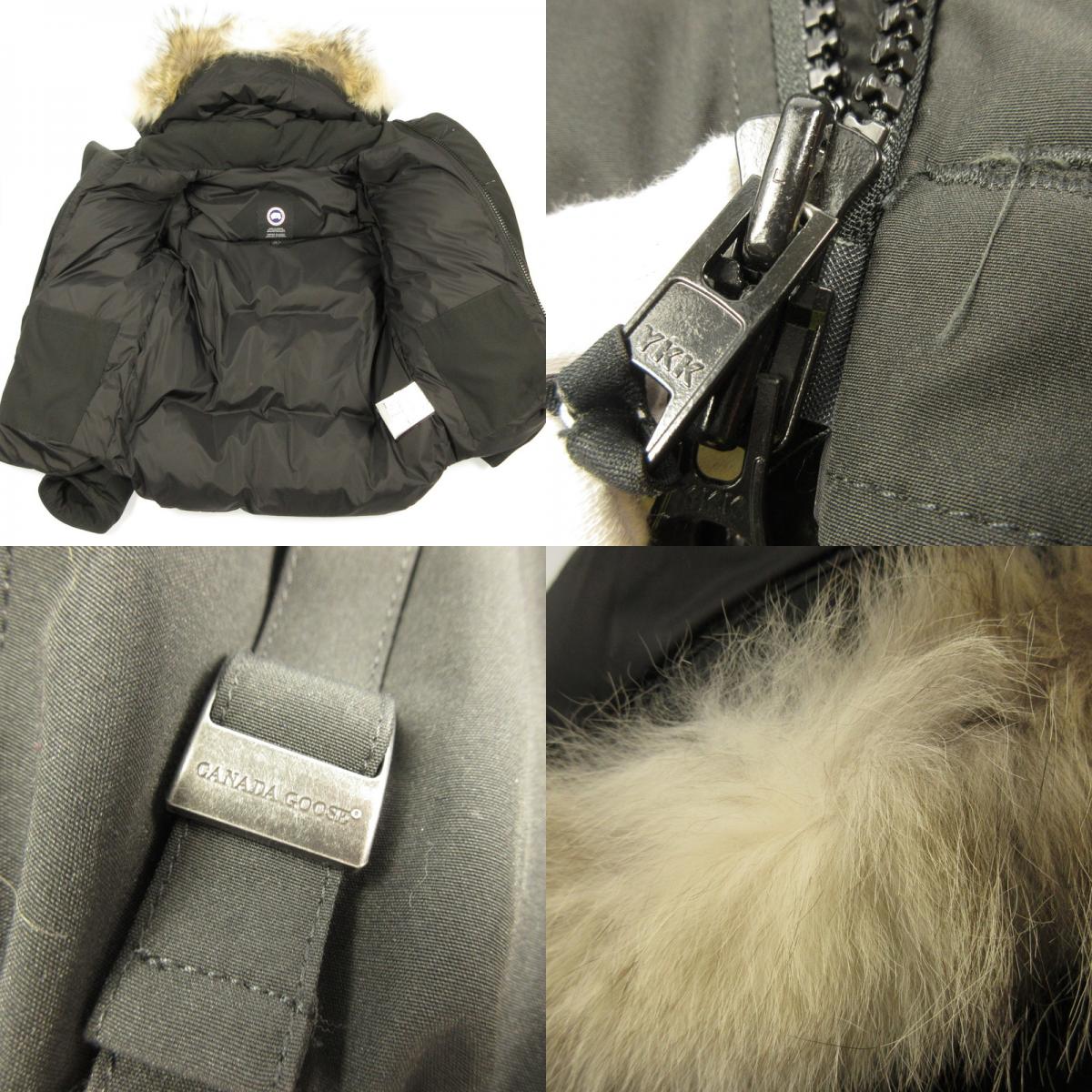 【中古】CANADA GOOSE | カナダグース RUSSELL PARKA ダウンジャケット 2301JM 国内正規品 ブラック サイズ：S