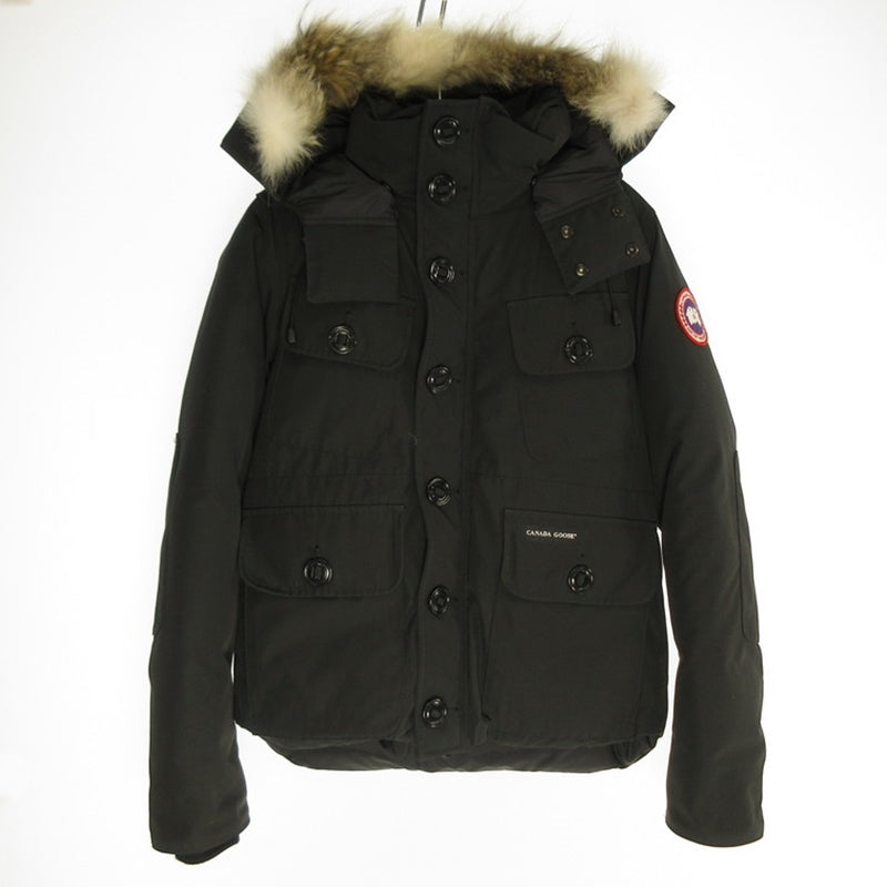 【中古】CANADA GOOSE | カナダグース RUSSELL PARKA ダウンジャケット 2301JM 国内正規品 ブラック サイズ：S