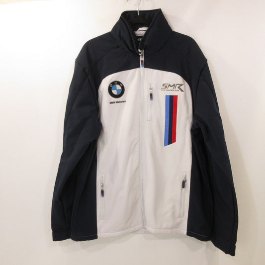 【中古】BMW | ビーエムダブリュー Motorrad WorldSBK Team ロゴ ブルゾン ネイビー サイズ：XXL