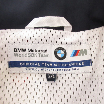 【中古】BMW | ビーエムダブリュー Motorrad WorldSBK Team ロゴ ブルゾン ネイビー サイズ：XXL