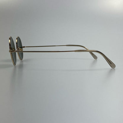 【中古】 サングラス サイズ:42□24 ゴールド