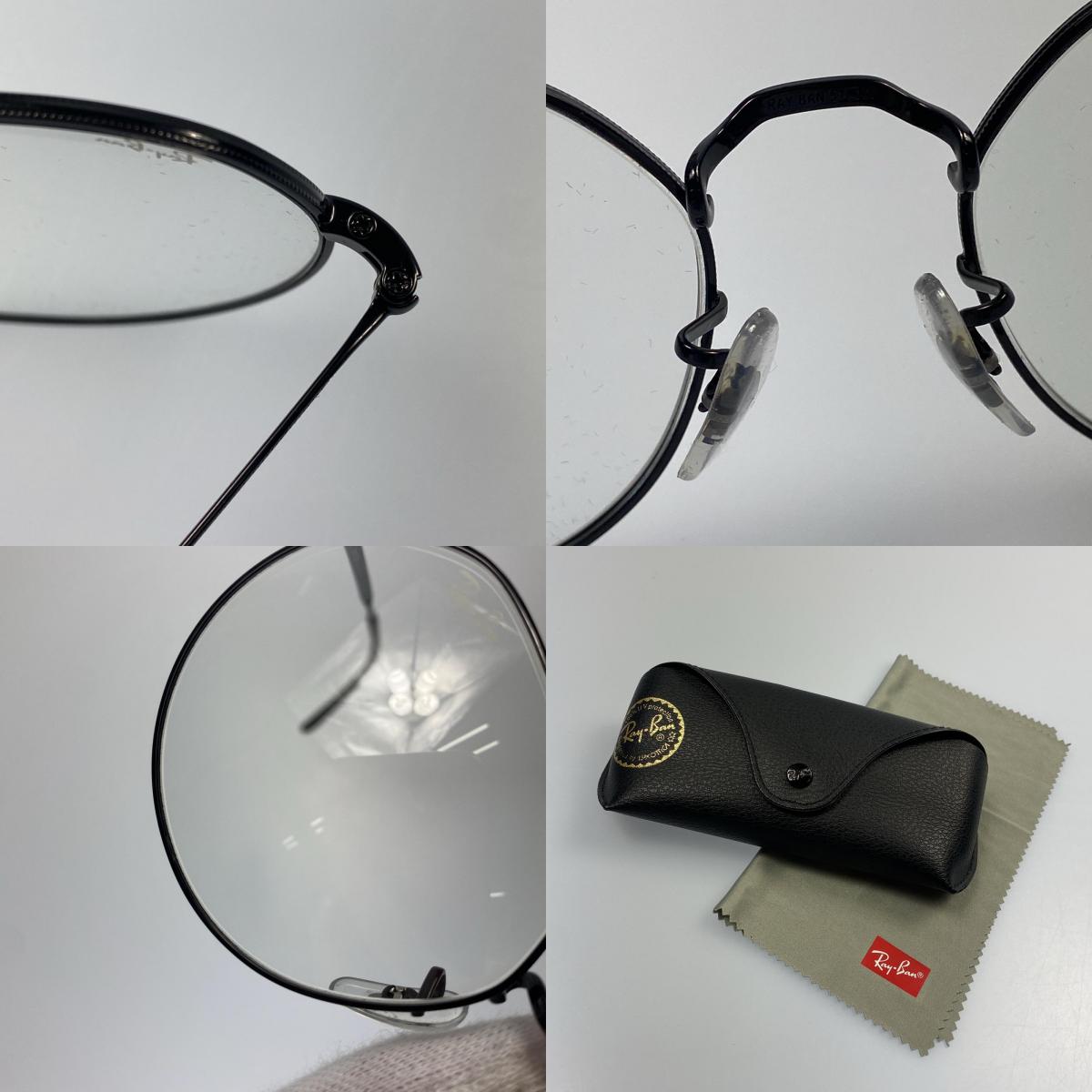 【中古】RAY BAN | レイバン JACK TRANSITIONS メガネ RB3565 002/GG サイズ:51□20 ブラック