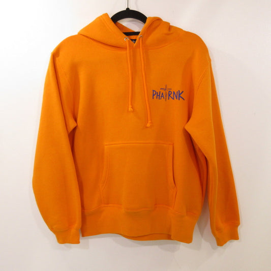 【中古】PHATRNK | ファットランク CHRIST BACK LOGO SWEAT PK パーカー オレンジ サイズ：S