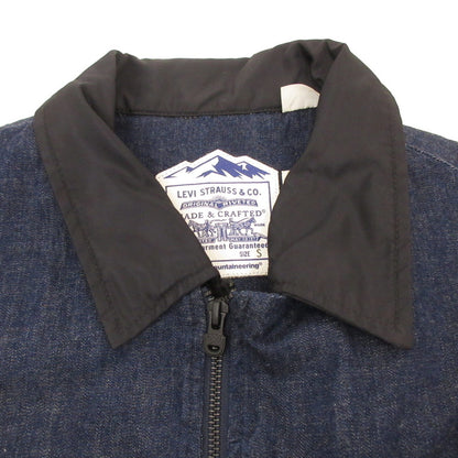 【中古】WHITE MOUNTAINEERING | ホワイトマウンテニアリング DOUBLE ZIP BLOUSON ブルゾン 17918-0002 ネイビー サイズ：S