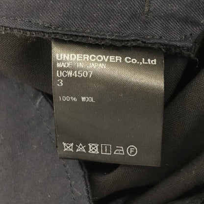 【中古】UNDERCOVER | アンダーカバー ウールスラックス その他ボトムス UCW4507 2019S/S ブラック サイズ：3