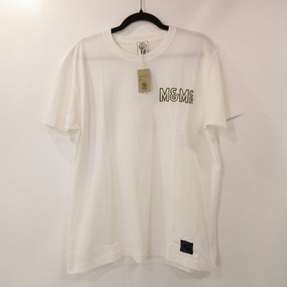 【中古】M&M CUSTOM PERFORMANCE | エムアンドエムカスタムパフォーマンス PRINT S/S T-SHIRT 半袖Ｔシャツ 20-MT-013 ホワイト サイズ：L
