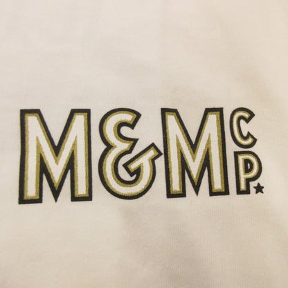 【中古】M&M CUSTOM PERFORMANCE | エムアンドエムカスタムパフォーマンス PRINT S/S T-SHIRT 半袖Ｔシャツ 20-MT-013 ホワイト サイズ：L