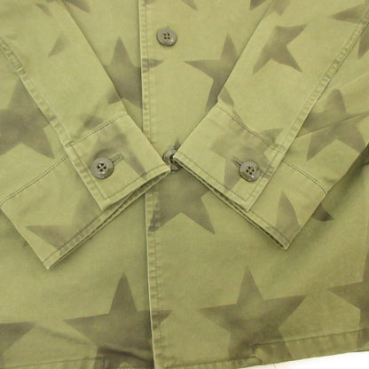 【中古】WACKOMARIA | ワコマリア STAR MILITARY SHIRT その他トップス オリーブ サイズ：L