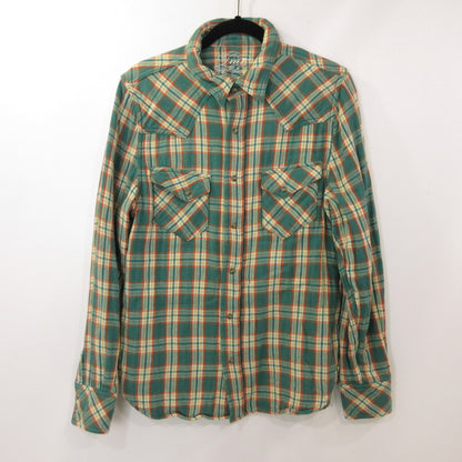 【中古】TMT | ティーエムティー DOUBLE GAUZE CHECK WESTERN SHIRTS 長袖シャツ TSH-F1102 サイズ：L