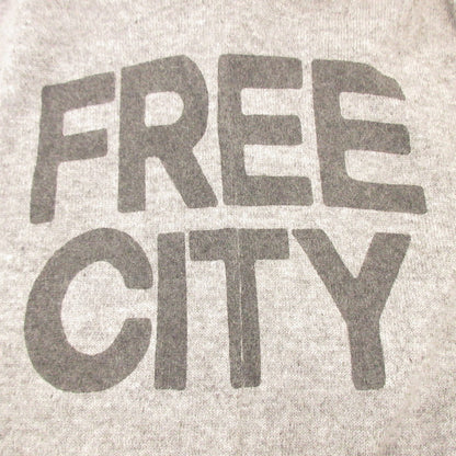 【中古】FREE CITY(聖林公司) | フリーシティ カシミアパーカー パーカー 700043-490 グレー サイズ：3