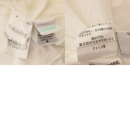 【中古】 THE LIFE STOPS HERE 半袖Ｔシャツ ホワイト サイズ：S