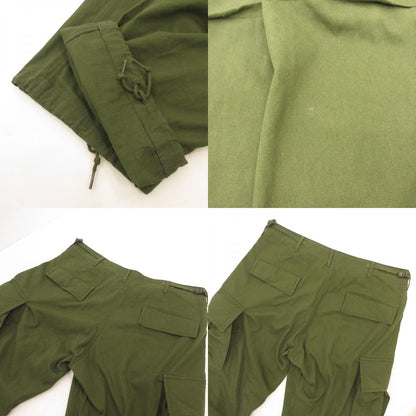 【中古】HOUSTON | ヒューストン TWILL BDU PANTS パンツ 10055 オリーブ サイズ：XL