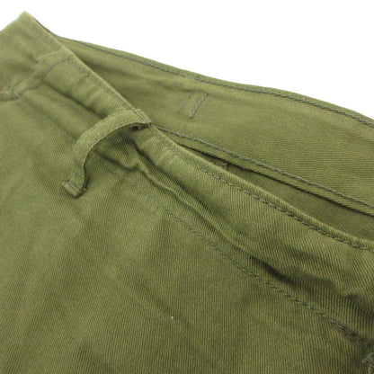 【中古】HOUSTON | ヒューストン TWILL BDU PANTS パンツ 10055 オリーブ サイズ：XL