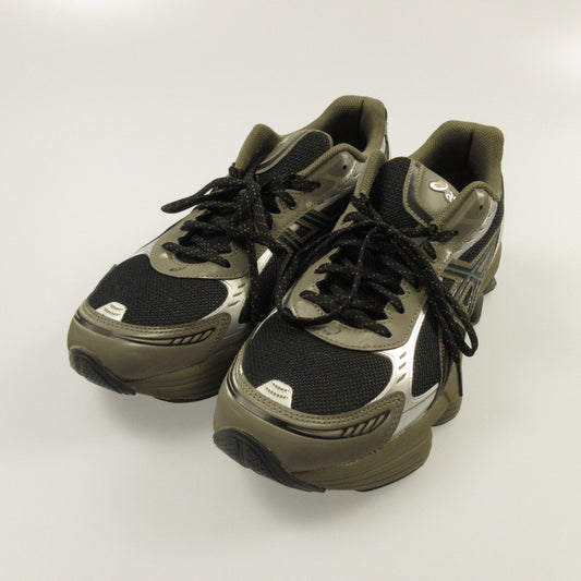【中古】asics | アシックス GEL-KINETIC FLUENT BLACK DARK TAUPE スニーカー 1203A737 グレー 28cm