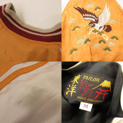 【中古】TAILOR TOYO(東洋エンタープライズ) | テイラートウヨウテイラートーヨー Early 1950s Style ACETATE SUKA SOUVENIR JACKET スーベニアジャケット TT15682 ブラック サイズ：M