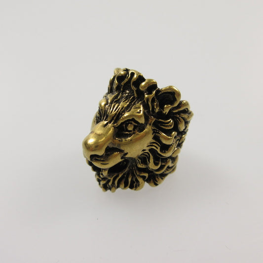 【中古】GUCCI | グッチ ライオンヘッド リング・指輪 398601