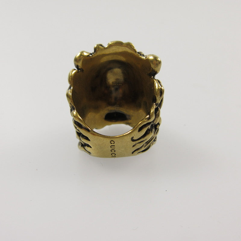 【中古】GUCCI | グッチ ライオンヘッド リング・指輪 398601