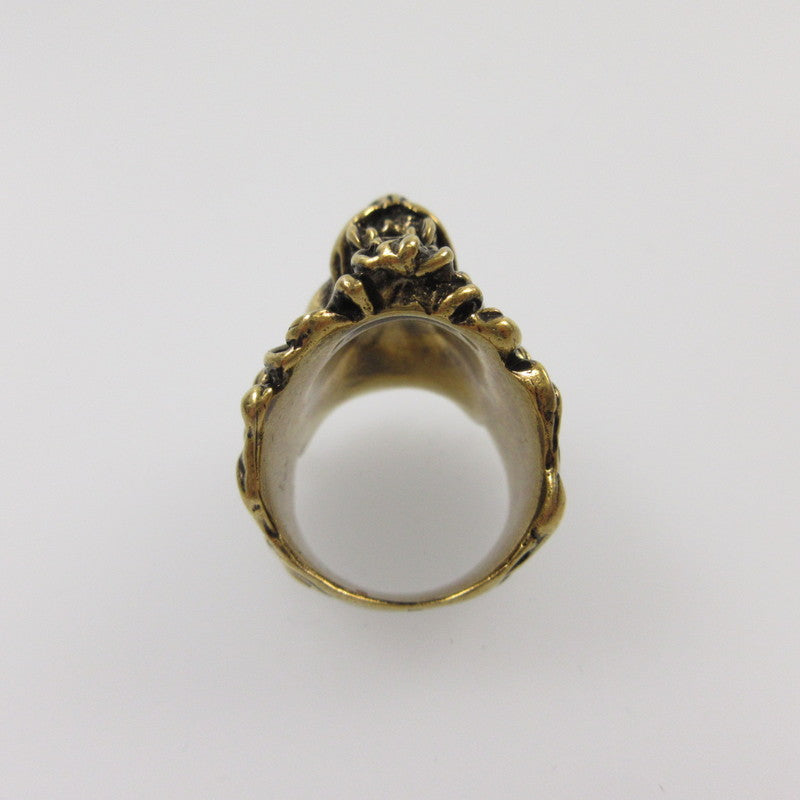 【中古】GUCCI | グッチ ライオンヘッド リング・指輪 398601