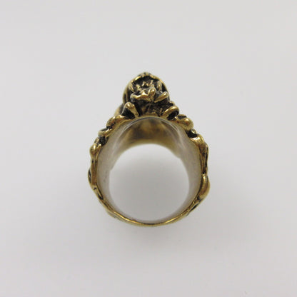 【中古】GUCCI | グッチ ライオンヘッド リング・指輪 398601
