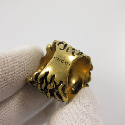【中古】GUCCI | グッチ ライオンヘッド リング・指輪 398601