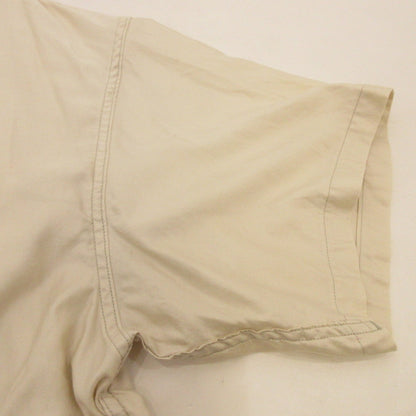 【中古】Danton | ダントン LIGHT MOLESKIN S/S SHIRT COVERALL カバーオール DT-A0314 SAMPLE品 アイボリー サイズ：40
