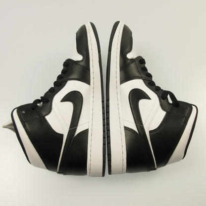 【中古】NIKE | ナイキ WMNS AIR JORDAN 1 MID スニーカー DV0991-101 ブラック 28cm