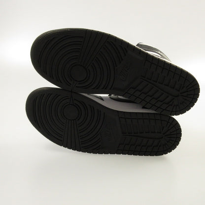 【中古】NIKE | ナイキ WMNS AIR JORDAN 1 MID スニーカー DV0991-101 ブラック 28cm