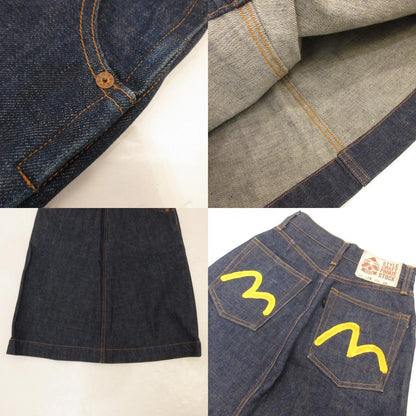 【中古】EVISU | エヴィス スカート 6013 ブルー サイズ：36
