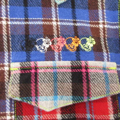 【中古】FranCisT_MOR.K.S. | フランシストモークス 3MIX HEAVY CHECK LS 長袖シャツ サイズ：2