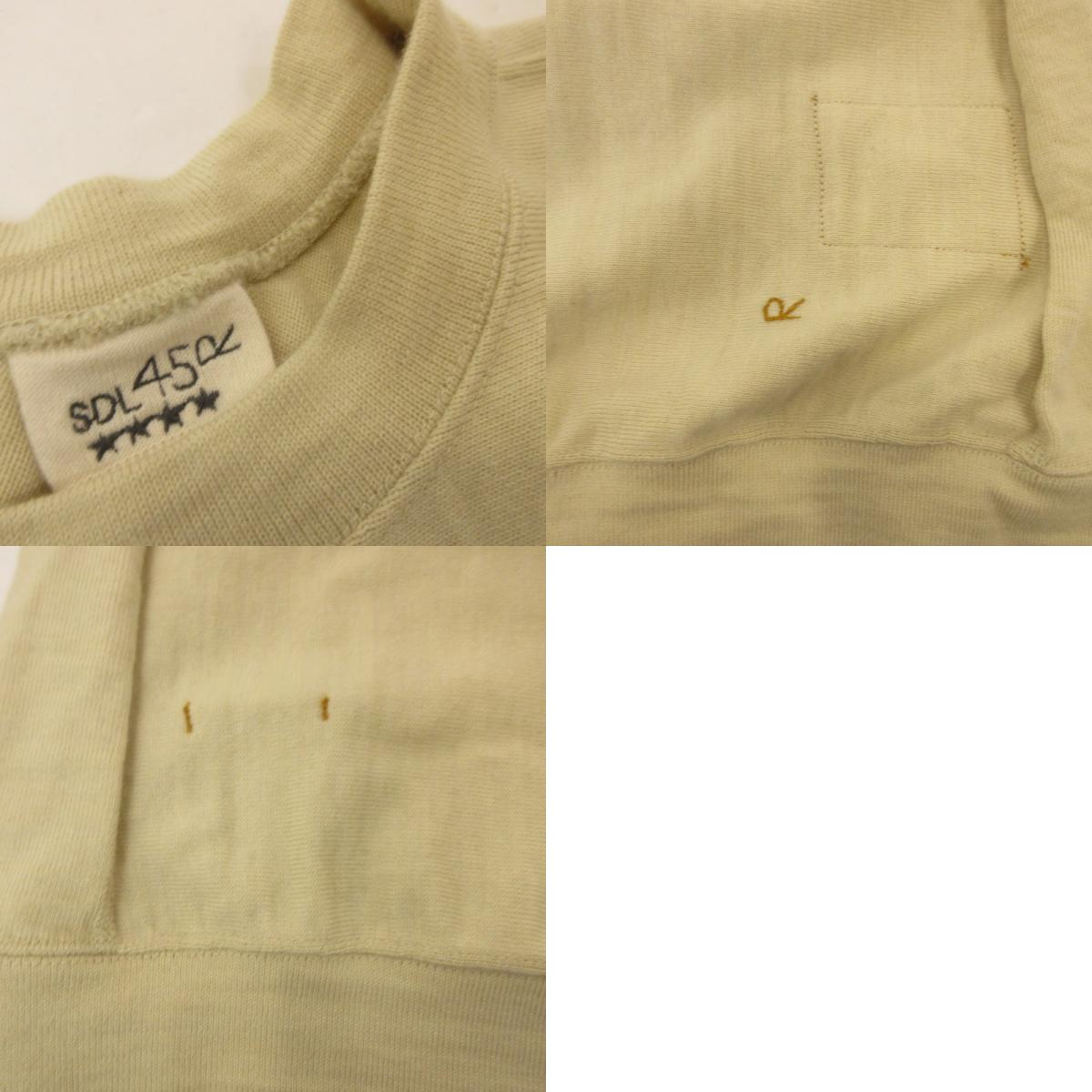 【中古】45rpm | ４５アールピーエム USモープリントの908リバースセーター セーター 80980553 ベージュ サイズ：4