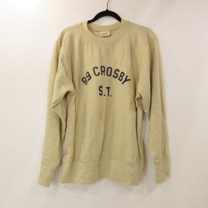 【中古】45rpm | ４５アールピーエム USモープリントの908リバースセーター セーター 80980553 ベージュ サイズ：4