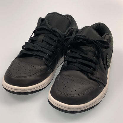 【中古】NIKE | ナイキ Air Jordan 1 Low 'Black Elephant/Safari' スニーカー FB9907-001 ブラック 25cm