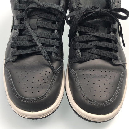 【中古】NIKE | ナイキ Air Jordan 1 Low 'Black Elephant/Safari' スニーカー FB9907-001 ブラック 25cm