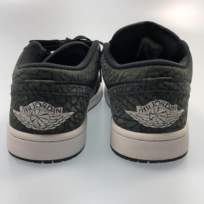 【中古】NIKE | ナイキ Air Jordan 1 Low 'Black Elephant/Safari' スニーカー FB9907-001 ブラック 25cm