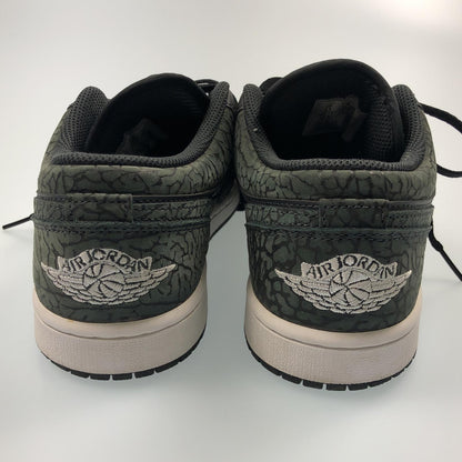 【中古】NIKE | ナイキ Air Jordan 1 Low 'Black Elephant/Safari' スニーカー FB9907-001 ブラック 26.5cm