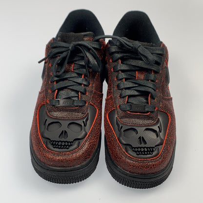 【中古】NIKE | ナイキ Air Force 1 Low 'Halloween Skull' スニーカー HV2016-001 レッド 25cm